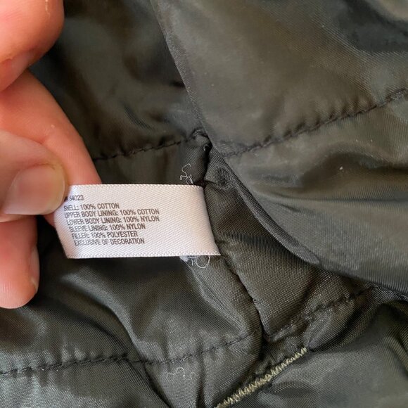 BabyGap Toddler Military Style Utility Jacket Size 3 Years Green Cotton Shell - Picture 6 of 8